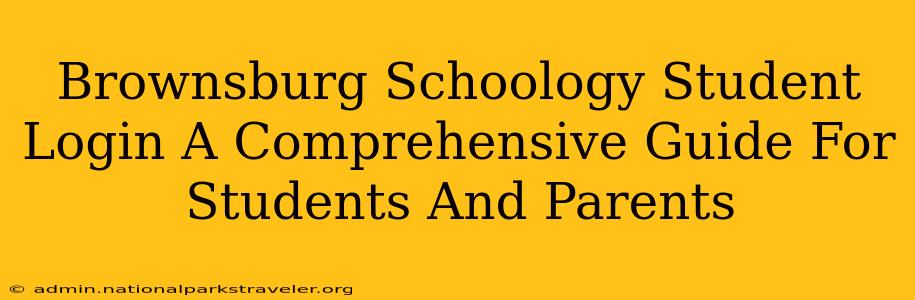 Brownsburg Schoology Student Login A Comprehensive Guide For Students And Parents