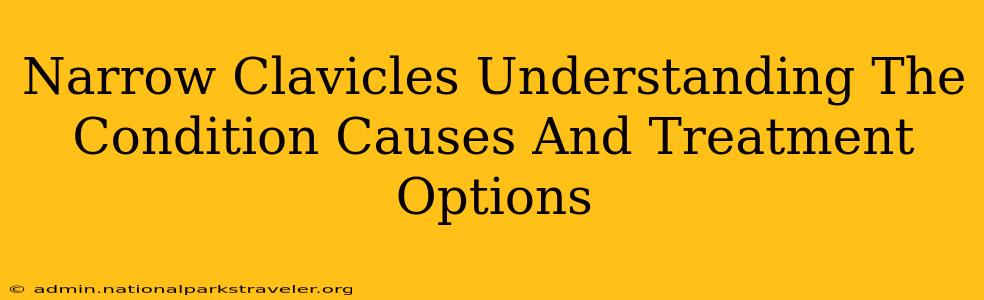 Narrow Clavicles Understanding The Condition Causes And Treatment Options