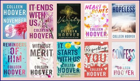 Unveiling The Enthralling World Of Colleen Hoover's Masterpieces